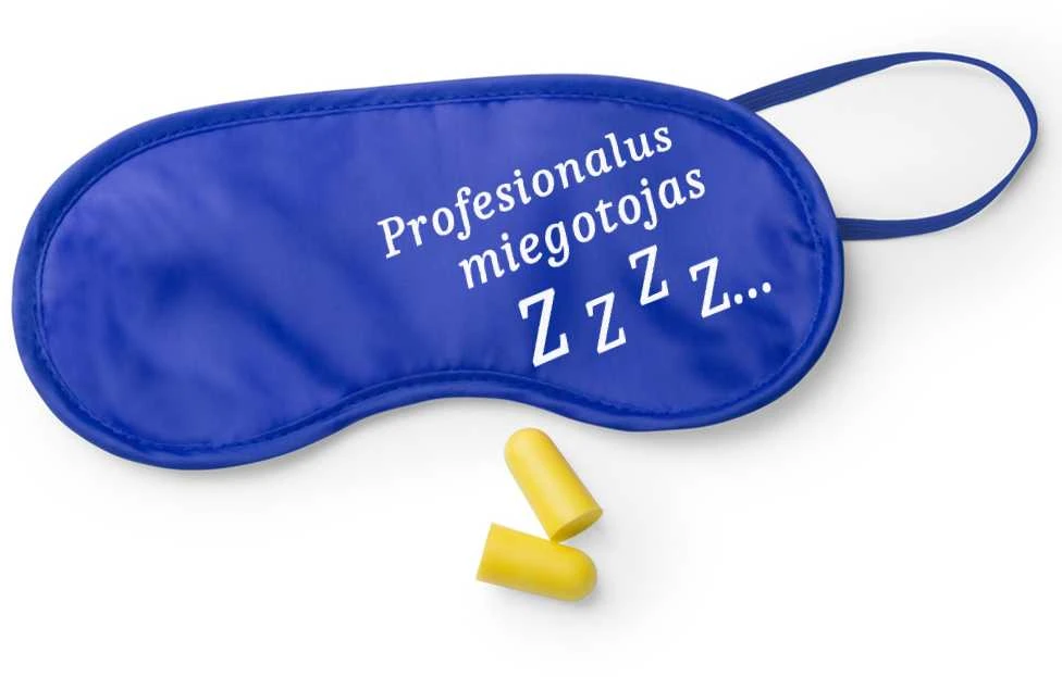 Miego kaukė "Profesionalus miegotojas"