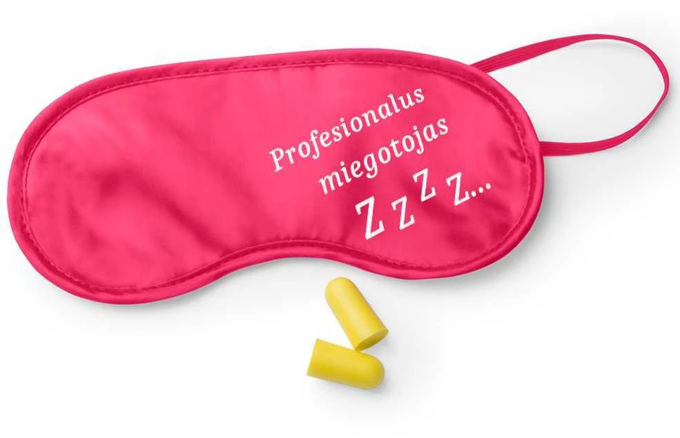 Miego kaukė "Profesionalus miegotojas"