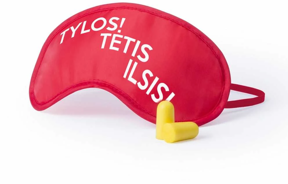 Miego kaukė "TYLOS, tėtis ilsisi"