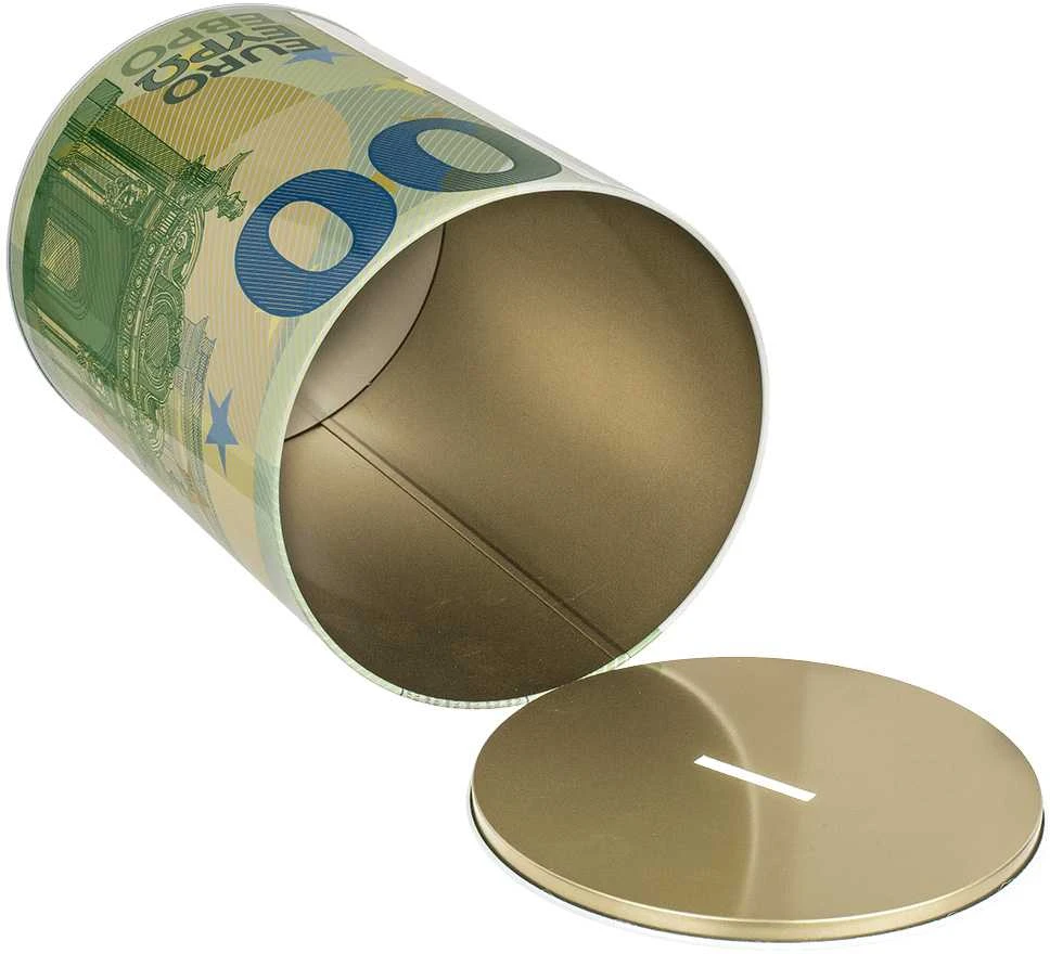 Milžiniška skardinė taupyklė "Euras" (21cm)