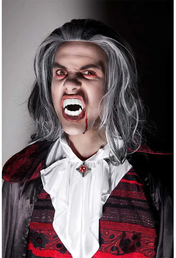 Mini vampyro rinkinys (dirbtinis kraujas, dantys)