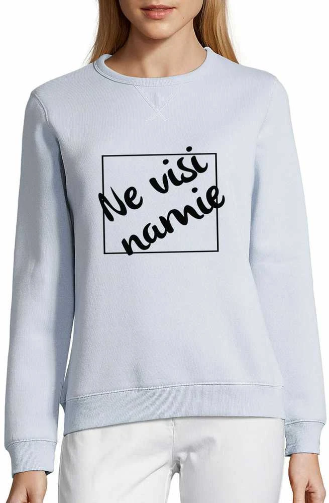 UNISEX pastelinis "Sully" džemperis "Ne visi namie"