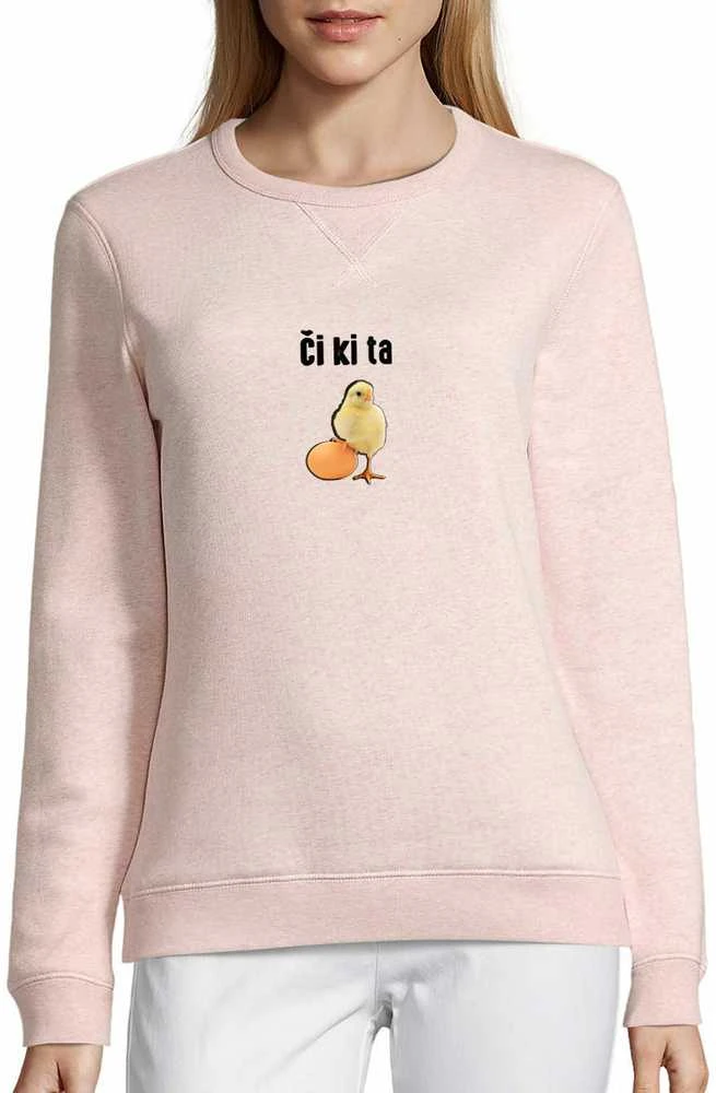 UNISEX pastelinis "Sully" džemperis "Čikita"