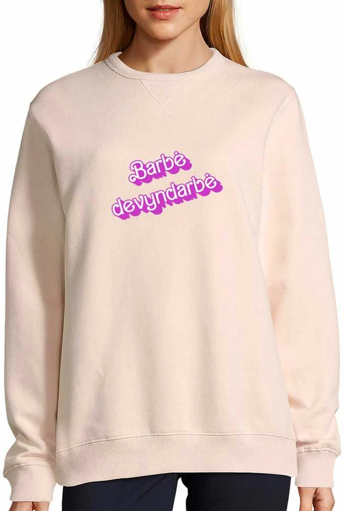 UNISEX pastelinis "Sully" džemperis "Barbė devyndarbė"