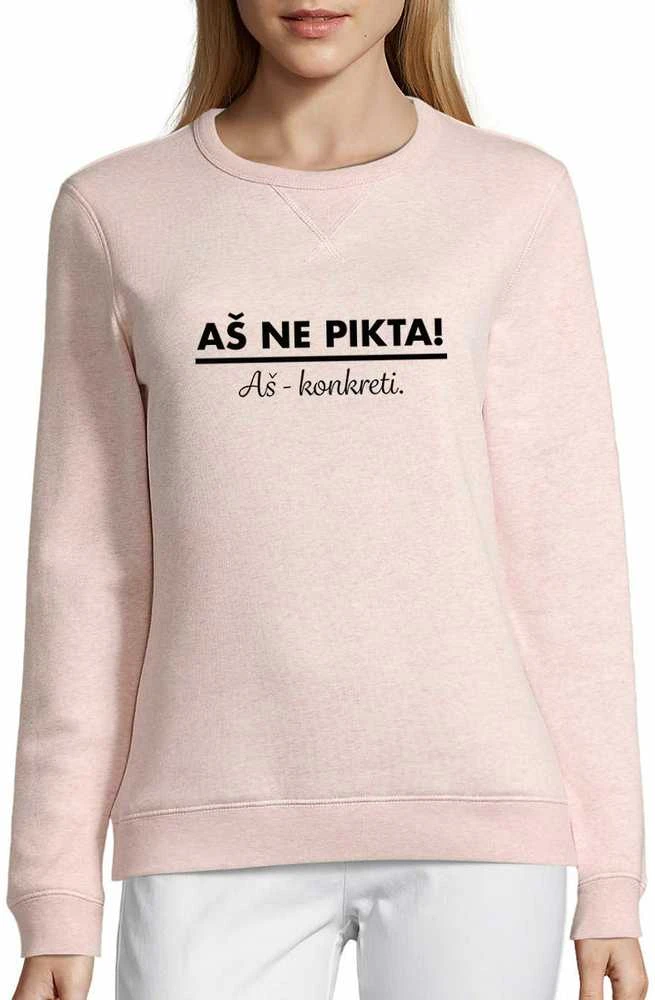 UNISEX pastelinis "Sully" džemperis "Aš ne pikta"