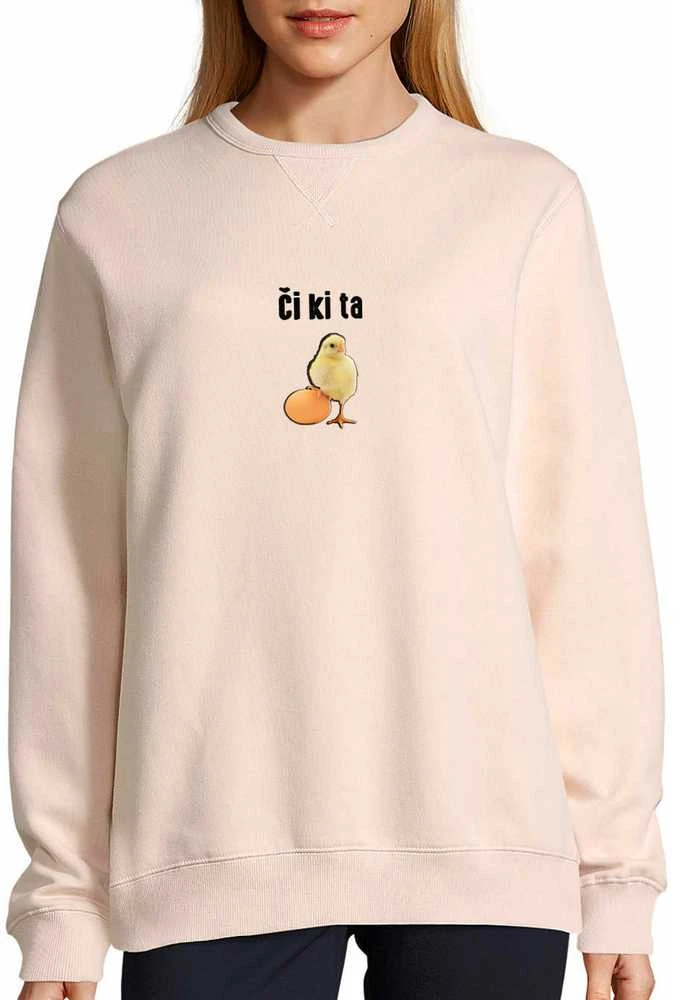 UNISEX pastelinis "Sully" džemperis "Čikita"