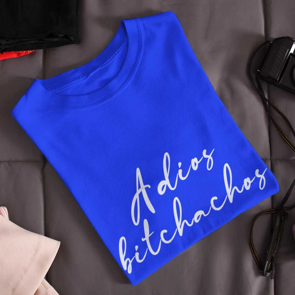 Moteriški marškinėliai "Adios bitchachos"