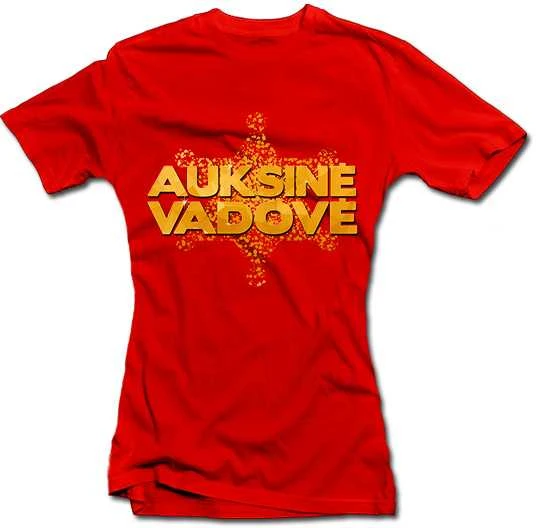 Moteriški marškinėliai "Auksinė vadovė"