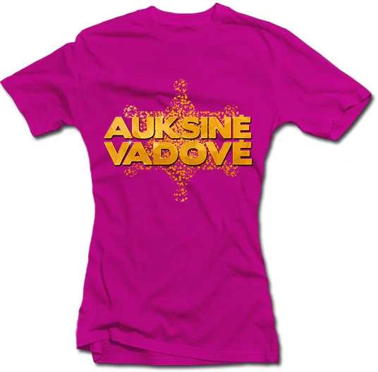 Moteriški marškinėliai "Auksinė vadovė"