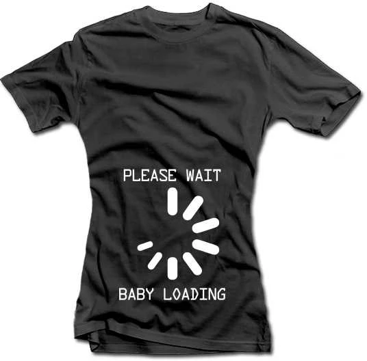 Moteriški marškinėliai "Baby loading"
