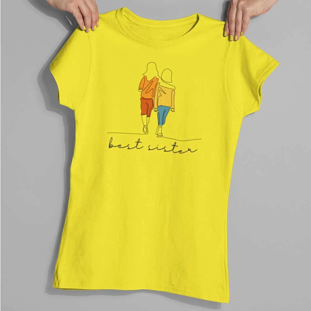 Moteriški marškinėliai "Best sister"