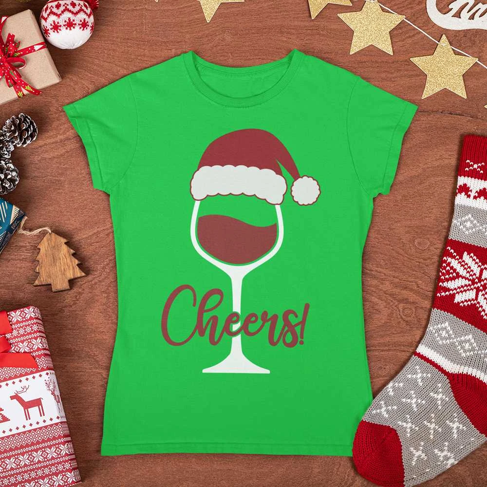 Moteriški marškinėliai "Cheers"