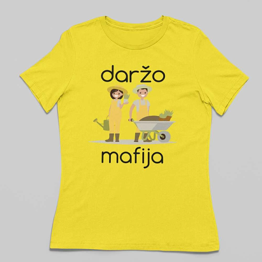Moteriški marškinėliai "Daržo mafija"