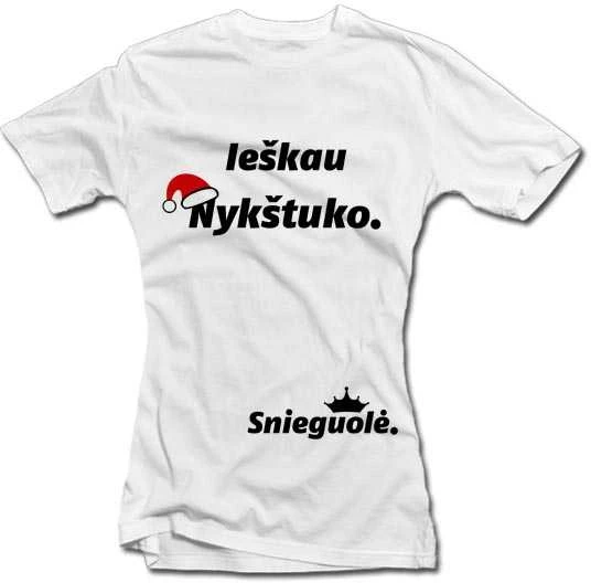 Moteriški marškinėliai "Ieškau nykštuko"