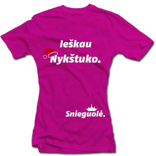 Moteriški marškinėliai "Ieškau nykštuko"