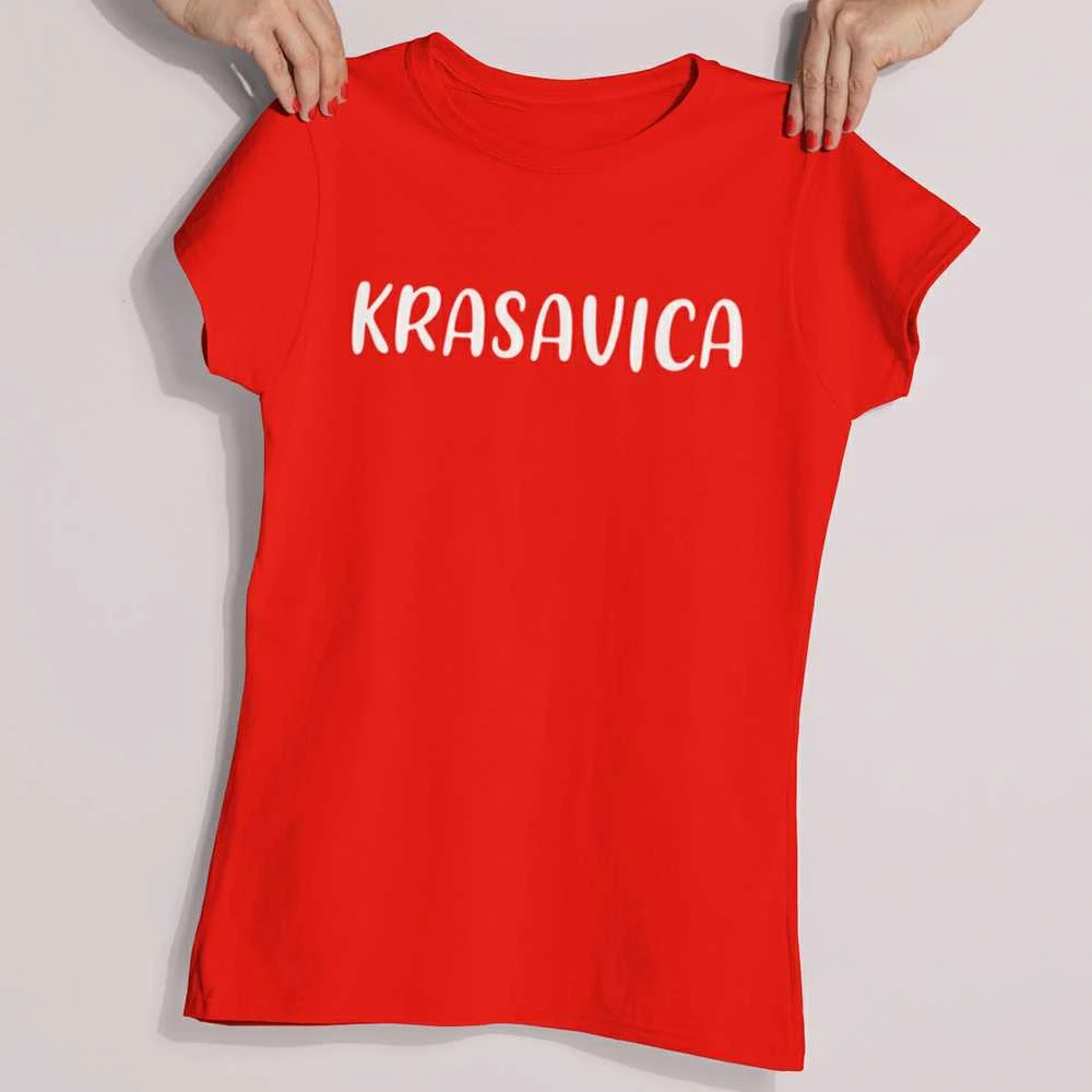 Moteriški marškinėliai "Krasavica"