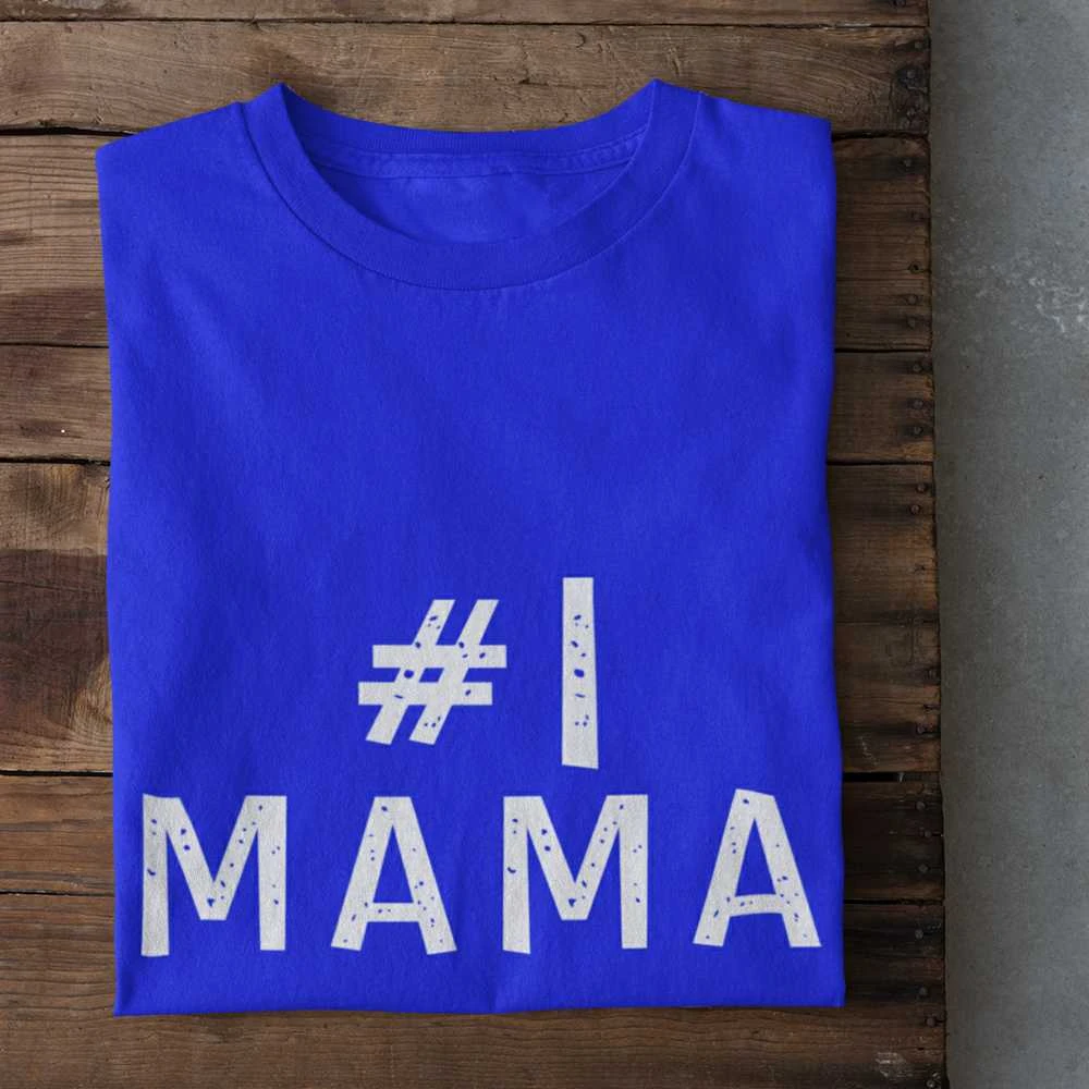 Moteriški marškinėliai "Mama Nr.1"