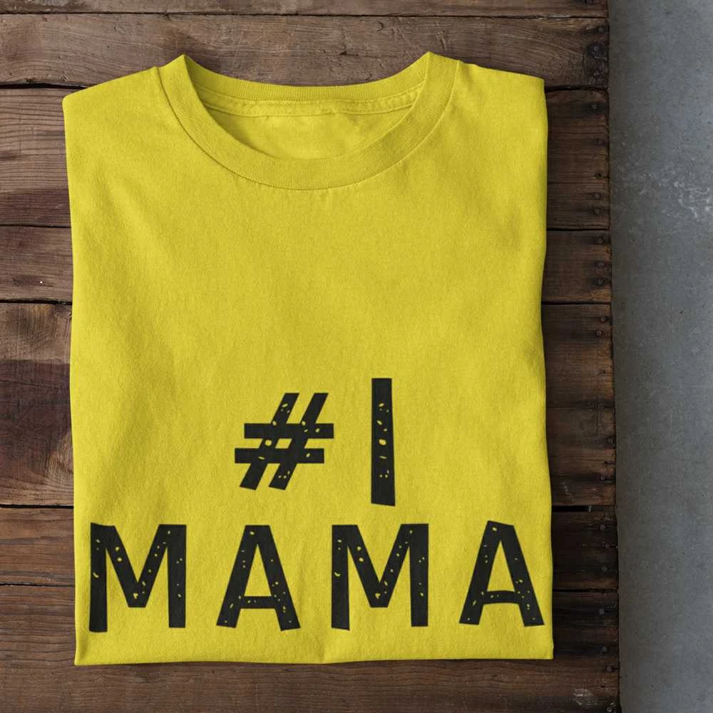 Moteriški marškinėliai "Mama Nr.1"