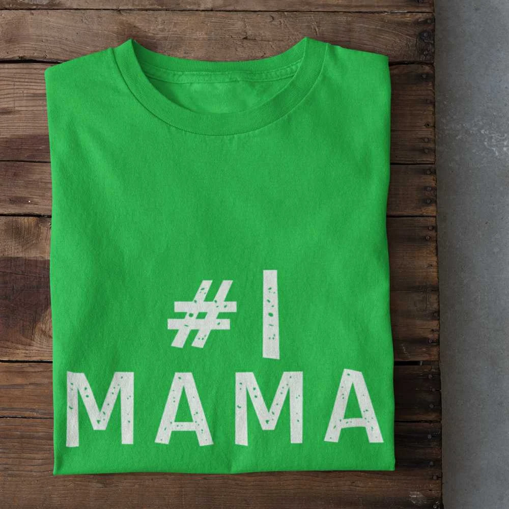 Moteriški marškinėliai "Mama Nr.1"