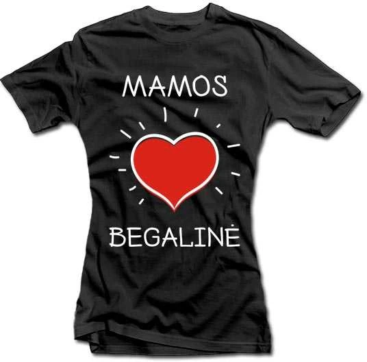 Moteriški marškinėliai "Mamos meilė begalinė"