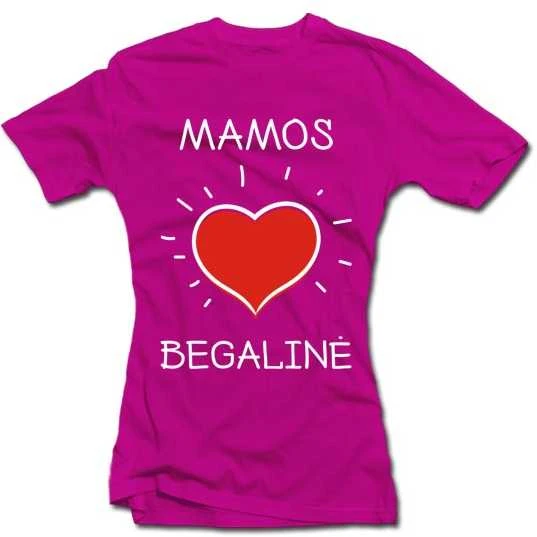 Moteriški marškinėliai "Mamos meilė begalinė"