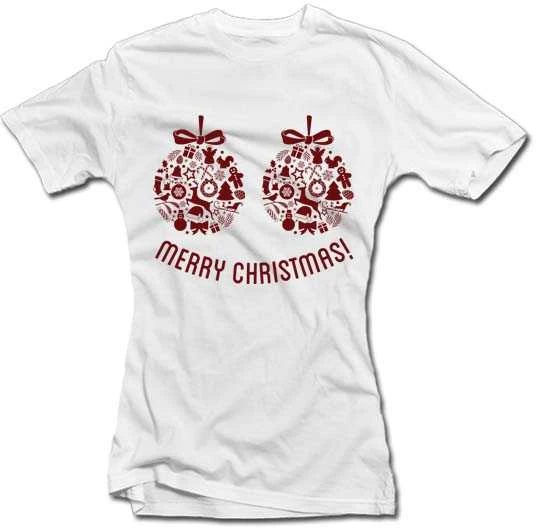 Moteriški marškinėliai "Merry Christmas"