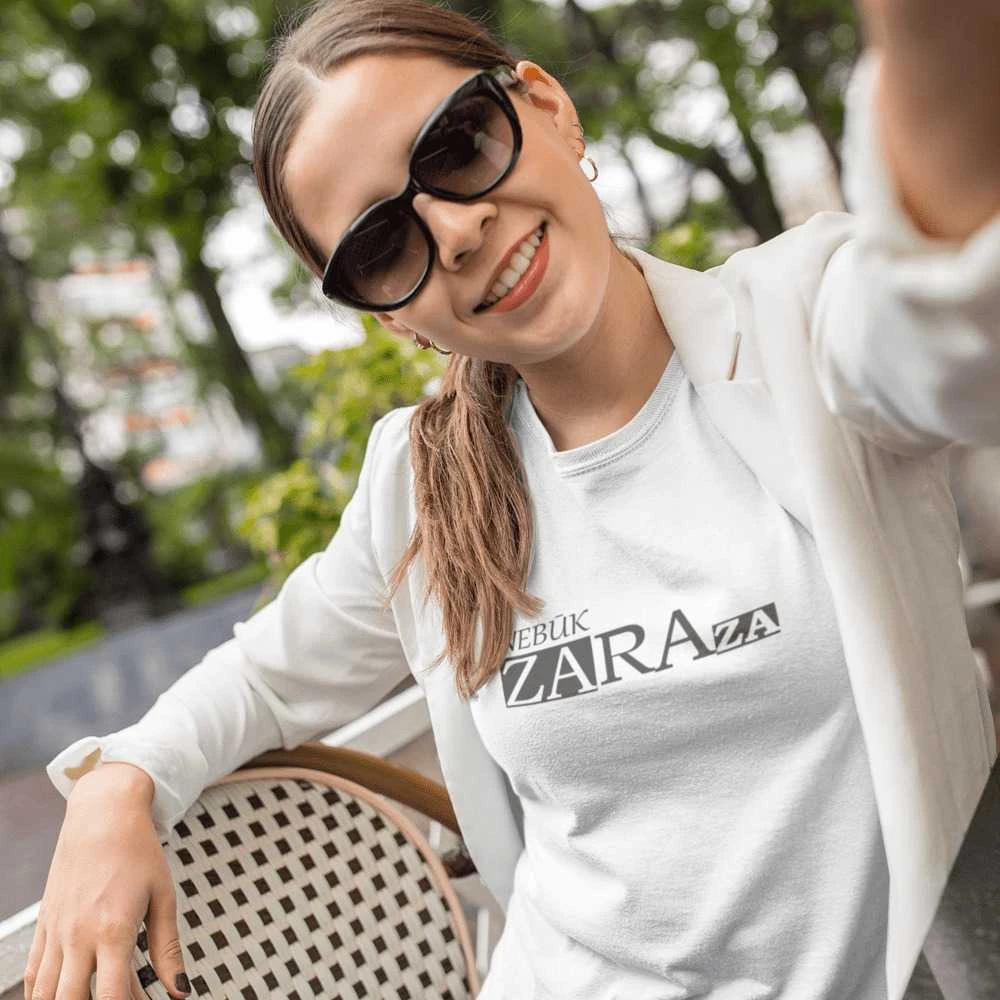 Moteriški marškinėliai "Nebūk zaraza"