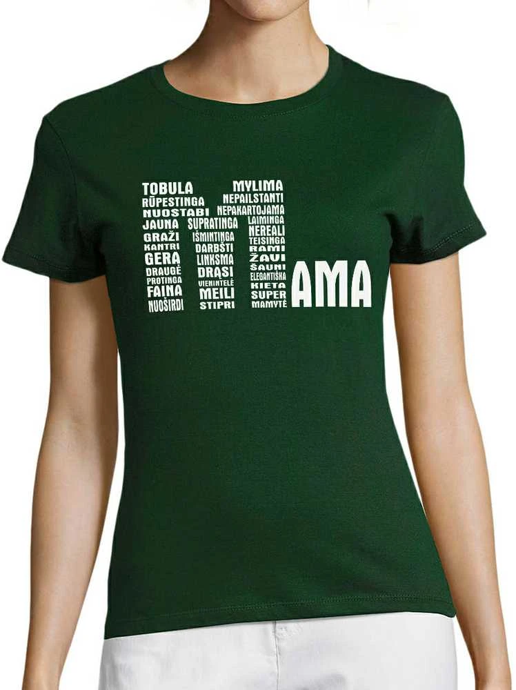 Moteriški marškinėliai "Nepakartojama mama"