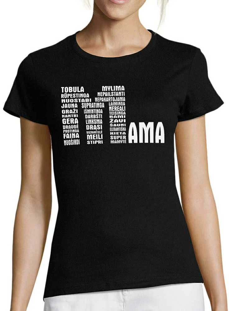 Moteriški marškinėliai "Nepakartojama mama"