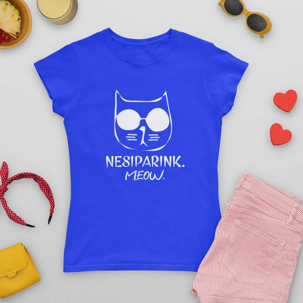 Moteriški marškinėliai "Nesiparink"