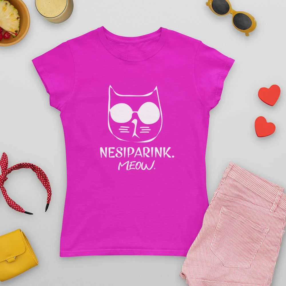 Moteriški marškinėliai "Nesiparink"