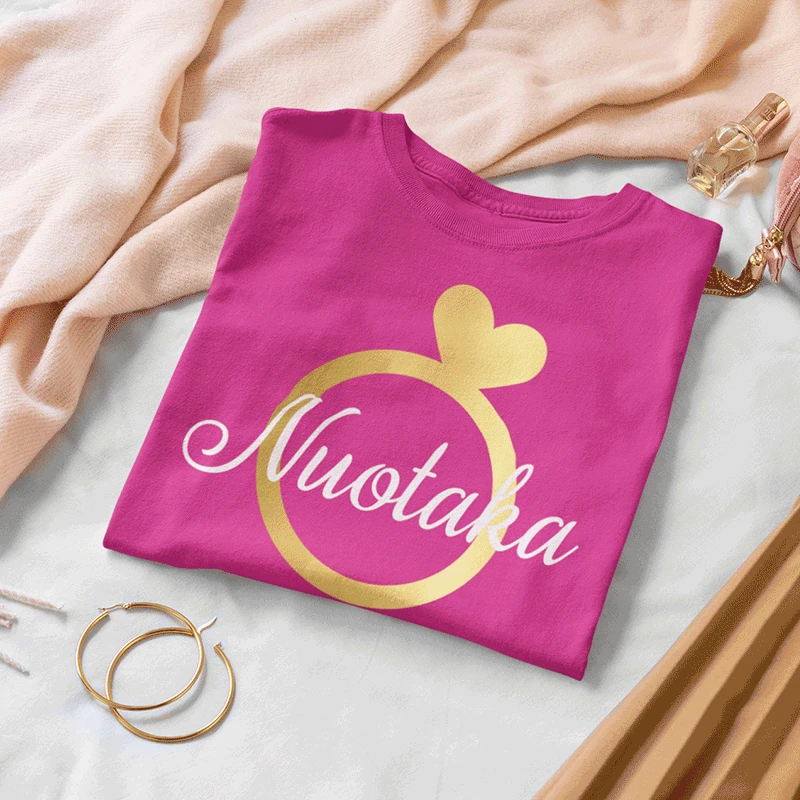 Moteriški marškinėliai "Nuotaka"