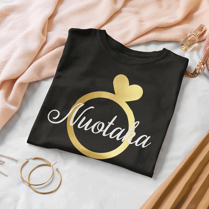 Moteriški marškinėliai "Nuotaka"