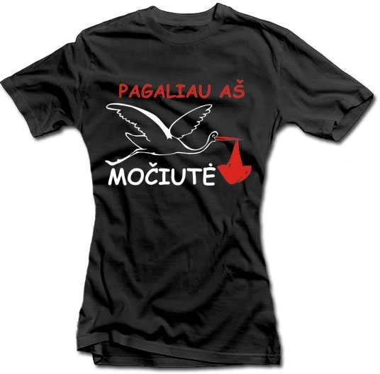 Moteriški marškinėliai "Pagaliau aš močiutė"