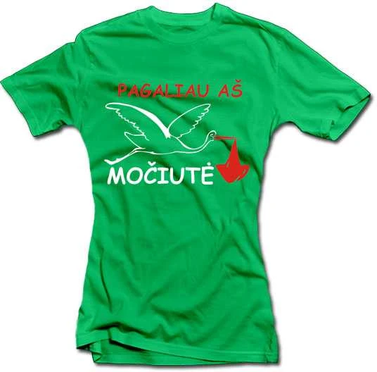 Moteriški marškinėliai "Pagaliau aš močiutė"