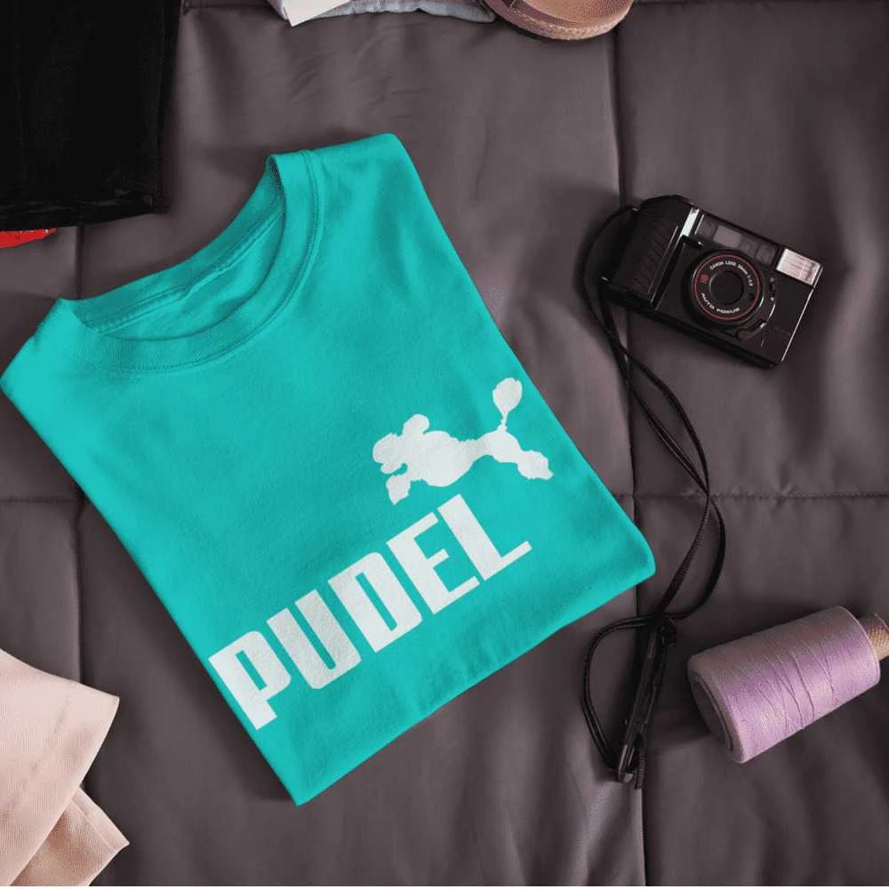 Moteriški marškinėliai "Pudel"
