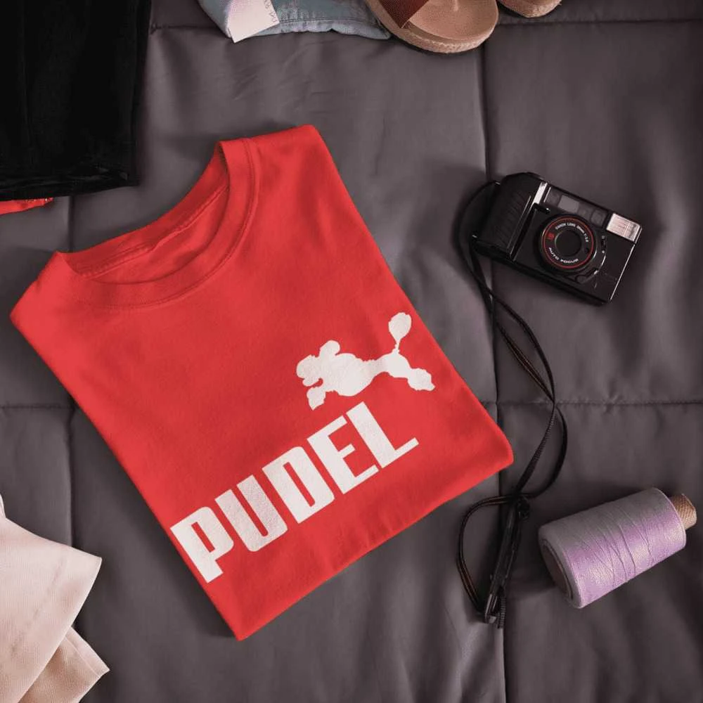 Moteriški marškinėliai "Pudel"