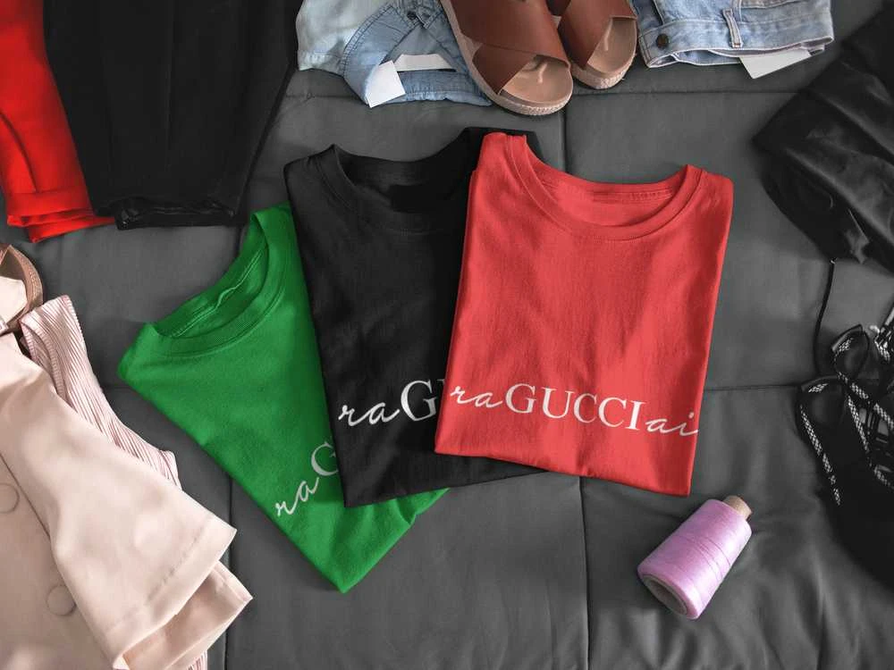 Moteriški marškinėliai "raGUCCIai"