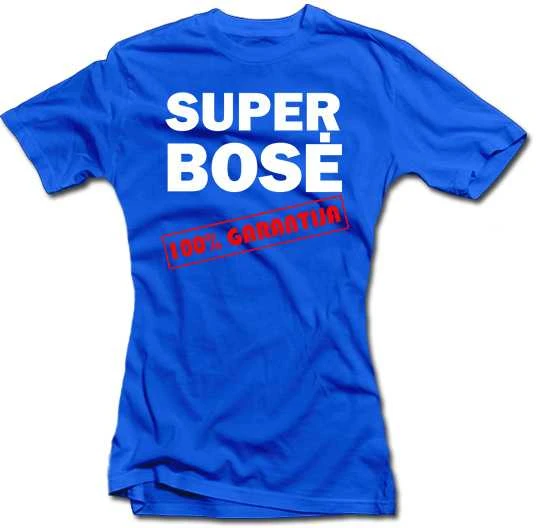 Moteriški marškinėliai "Super bosė"