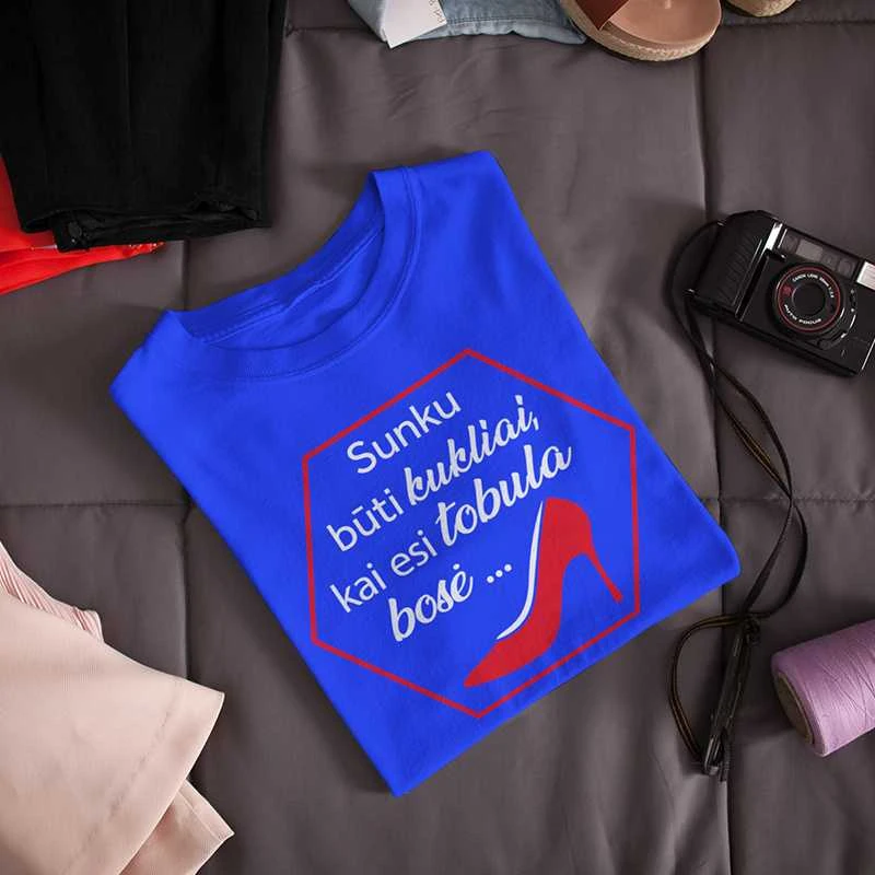 Moteriški marškinėliai "Tobula BOSĖ"