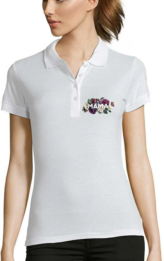 Moteriški Polo marškinėliai "Mama"