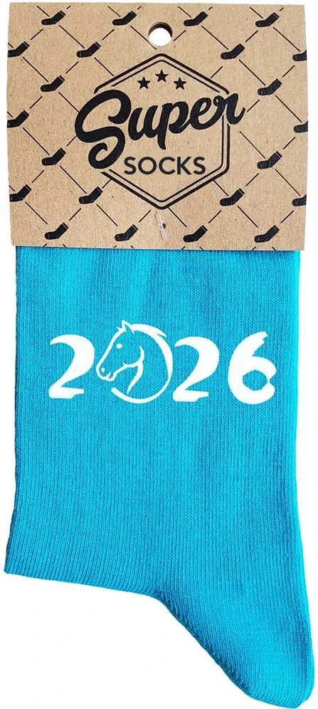 Moteriškos kojinės "2026 - Arklio metai"