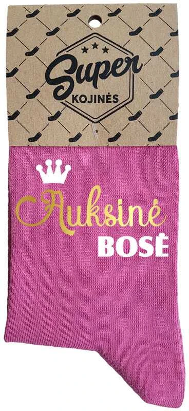Moteriškos kojinės „Auksinė bosė“