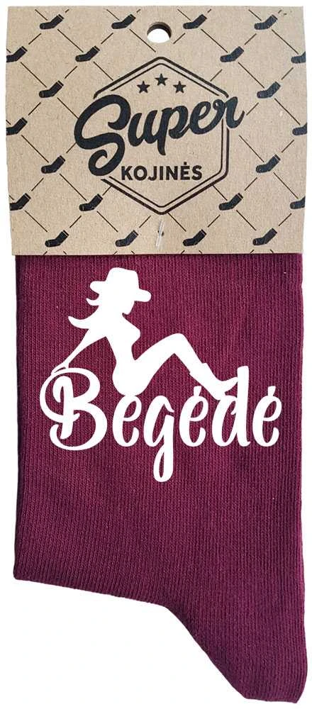Moteriškos kojinės „Begėdė“