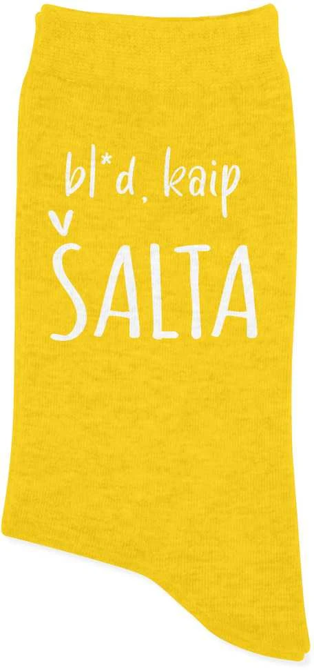 Moteriškos kojinės "Bl*d kaip salta"