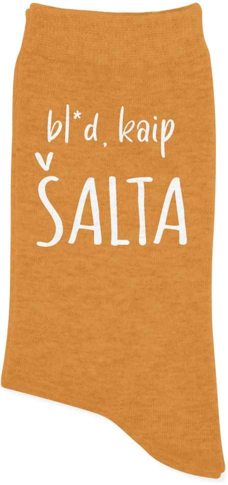 Moteriškos kojinės "Bl*d kaip salta"