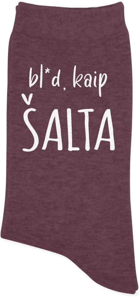 Moteriškos kojinės "Bl*d kaip salta"