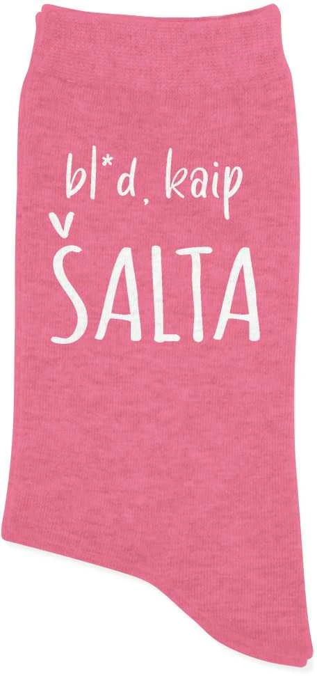 Moteriškos kojinės "Bl*d kaip salta"