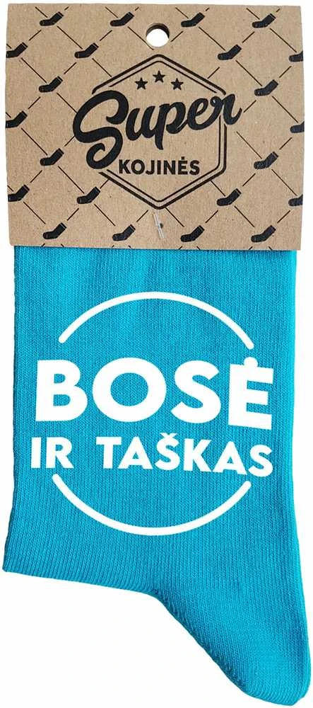 Moteriškos kojinės "Bosė ir taškas"