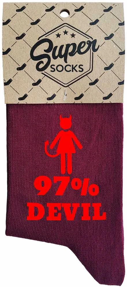 Moteriškos kojinės "Devil"